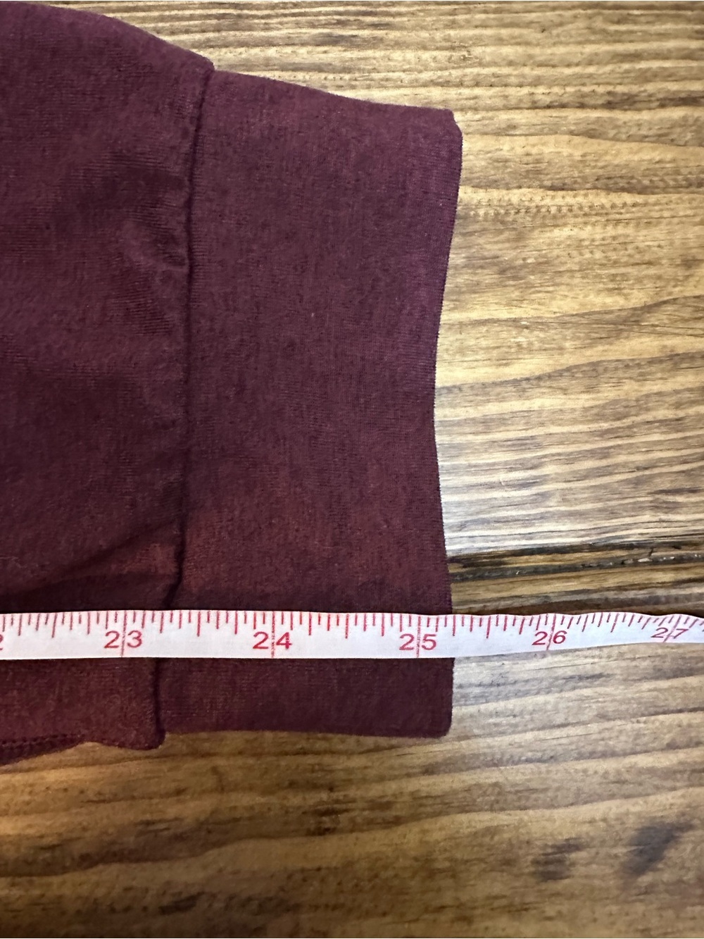 Quince Joggers Brick Red/Maroon Color, Size Medium - Picture 9 of 9